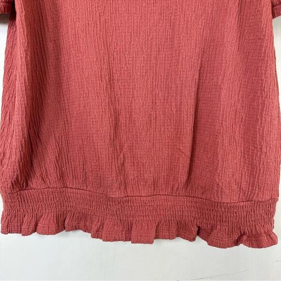 Anthropologie - Vanessa Smocked Top Dolan Left Coast - Medium - Picture 5 of 8